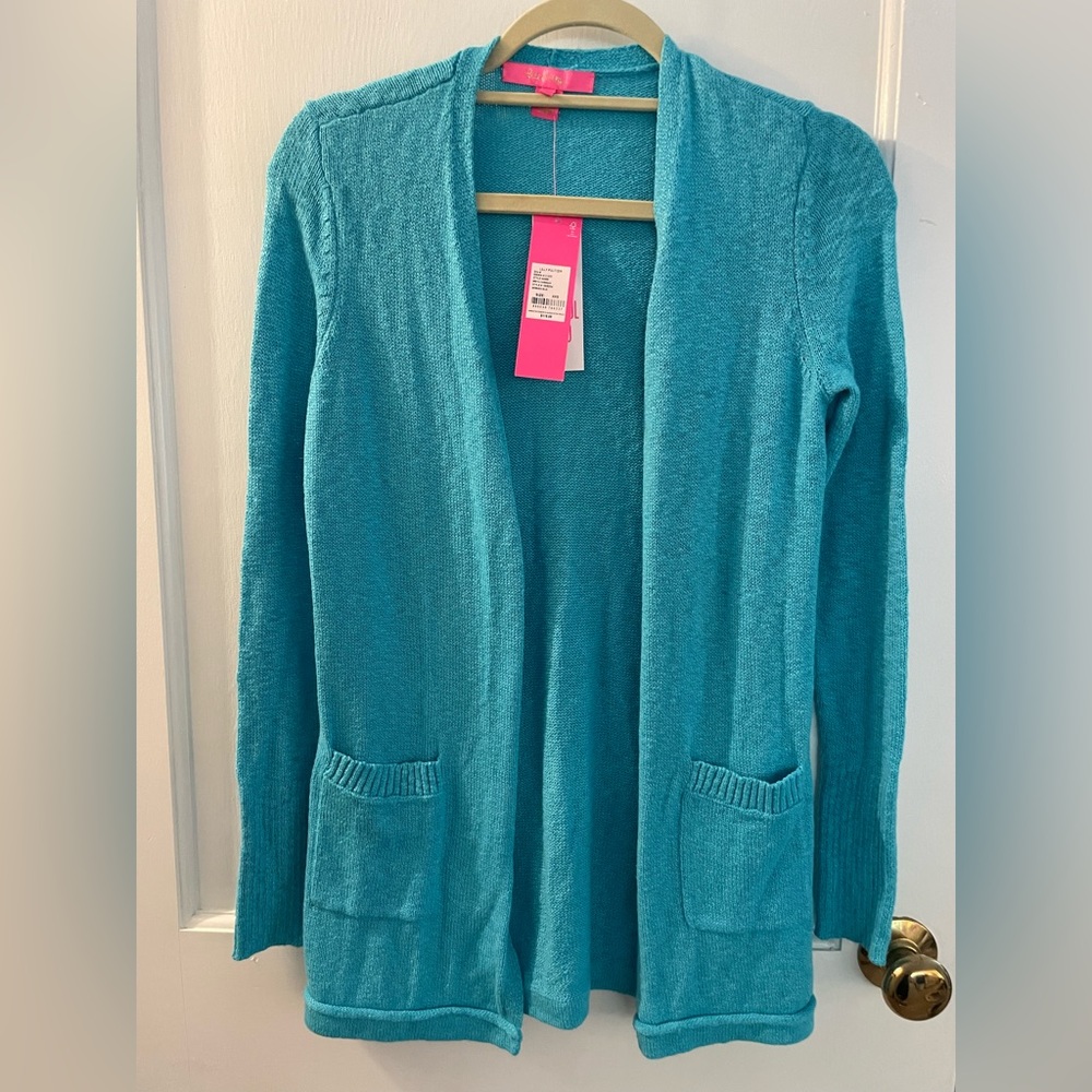 Lilly Pulitzer Blue Cardigane